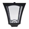 Miniatyrbilde 9 av 10: Solar Hage Lanterne Bane Lys Med Led 40 Lumen Svart 18 X 18 X 160Cm