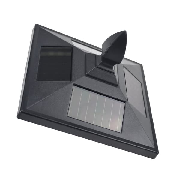 Solar Hage Lanterne Bane Lys Med Led 40 Lumen Svart 18 X 18 X 160Cm
