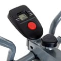 Miniatyrbilde 6 av 10: Cross Trainer Elliptical Trainer Ergometer Treningssykkel Med Lcd-Skjerm, Stål, Sølv, 96X60X152Cm