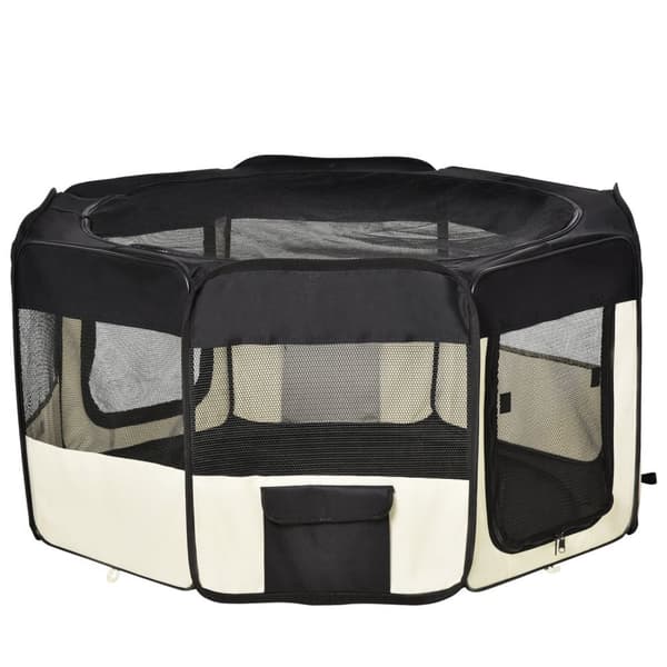 Puppy Run Outdoor Run Animal Lekegrind Lekegrind Puppy Fence, 600D Oxford, Ø120Xh58Cm