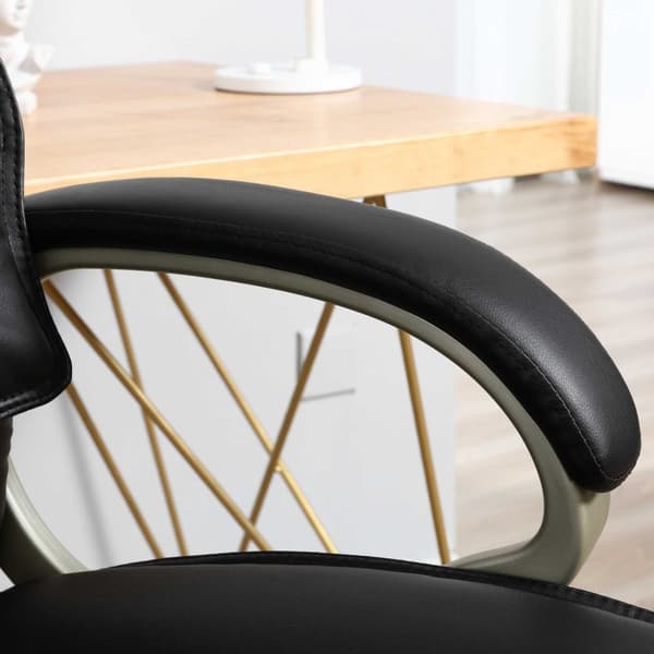 Työtuoli Executive-Tuoli Ergonominen Työtuoli Keinutoiminnolla, Urheilullinen Istuin, Korkea Selkänoja, 70X58X114-124Cm