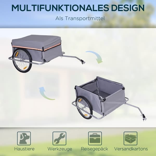 Last Trailer Transport Trailer Cykel Lad Cykel Trailer Tilbehør Cargotrailer