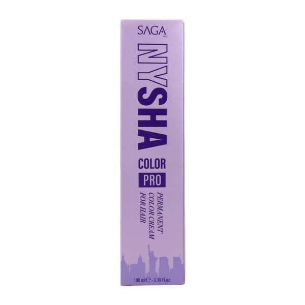 Permanent Hårfarge Saga Pro Nysha Color Nº 10.21 100 ml