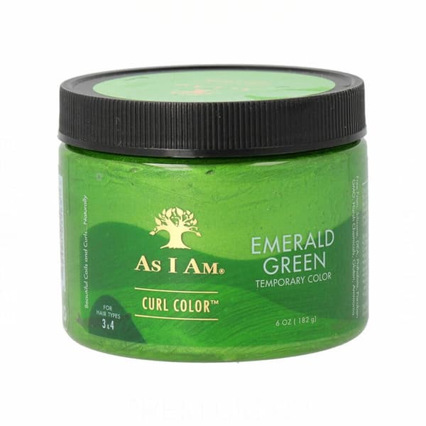 Halvmidlertidig Farge As I Am Curl Color Emerald