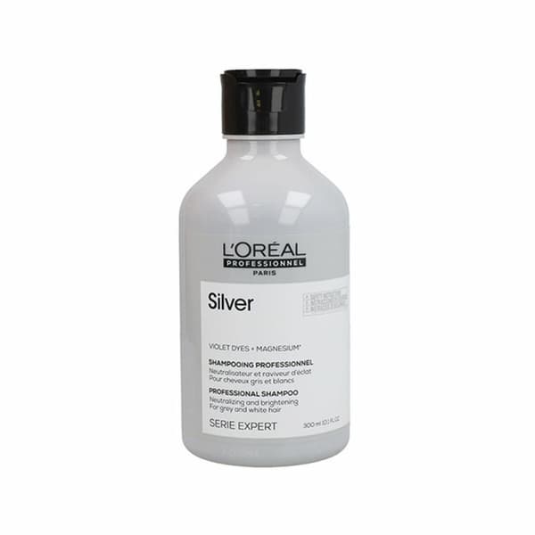 Shampoo vaaleille ja harmaantuville hiuksille Expert Silver L'Oreal Professionnel Paris (300 ml)