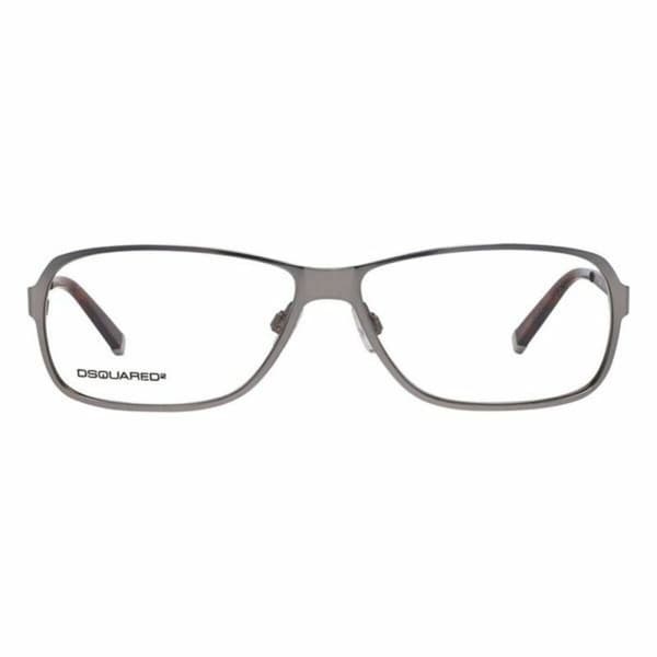 Miesten Silmälasikehykset Dsquared2 DQ5057-015-56 Harmaa