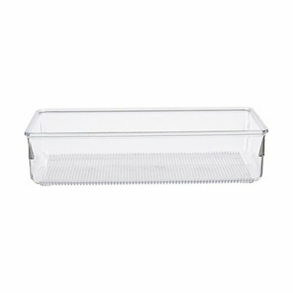 Skufforganisator Flerbruk Gjennomsiktig Plast 24 x 5,5 x 15,8 cm (36 Enheter)