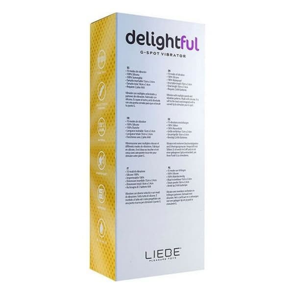 Vibrator Liebe Delightful 15 cm Ø 3,4 cm Fiolett