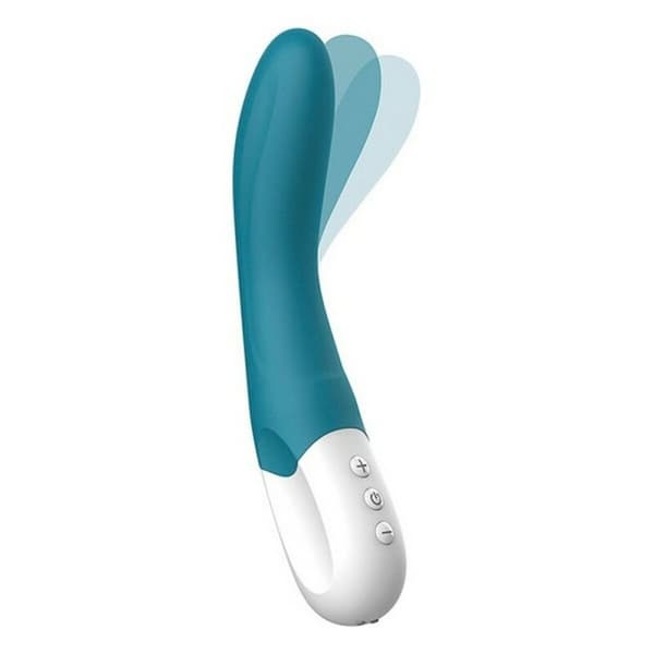 G-Spot Vibrator Liebe Bend It Tummansininen Azul Océano 30 x 40 cm