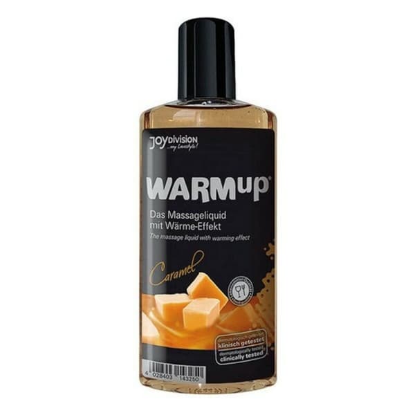 Erotisk massasjeolje Joydivision Warm Up Caramel (150 ml)