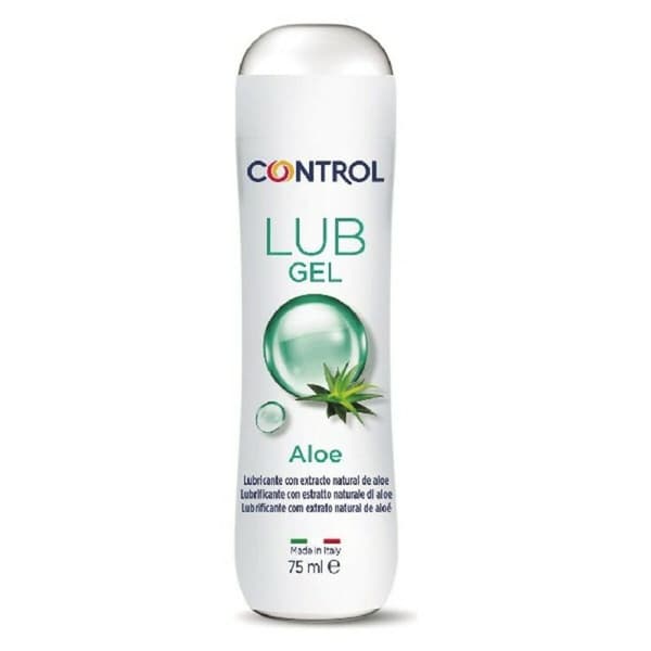 Vannbasert smøremiddel Aloe Control (75 ml)