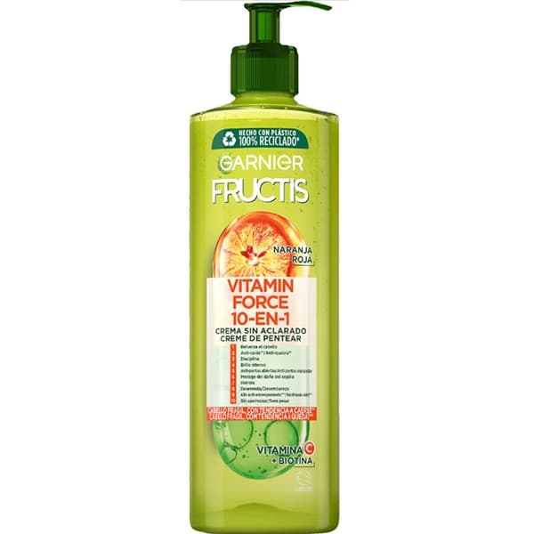 Garnier Fructis Vitamin Force No Rinse Cream 400ml