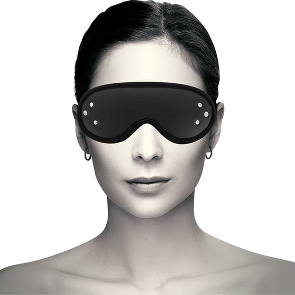 Coquette Chic Desire - Fantasy Vegan skinnblindmaske med neoprenfôr