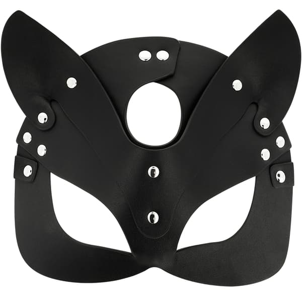 Coquette Chic Desire - Vegansk skinnmaske med kaninører