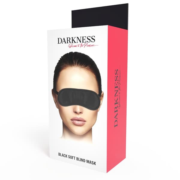 Darkness - Lige sort maske
