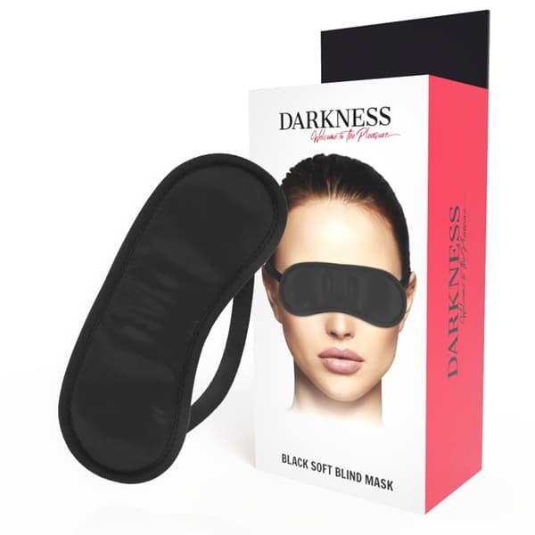 Darkness - Lige sort maske