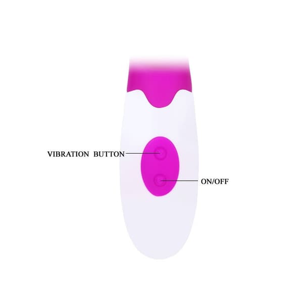 Pretty Love - Flirt Alvis Vibrator med klitorisstimulator