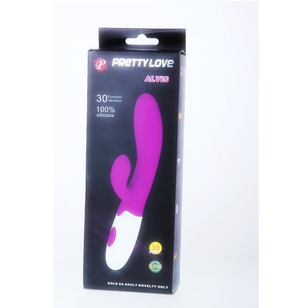 Pretty Love - Flirt Alvis Vibrator med klitorisstimulator
