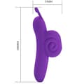 Miniatyrbillede 6 af 9: Pretty Love - Snail Kraftig lilla fingerstimulator