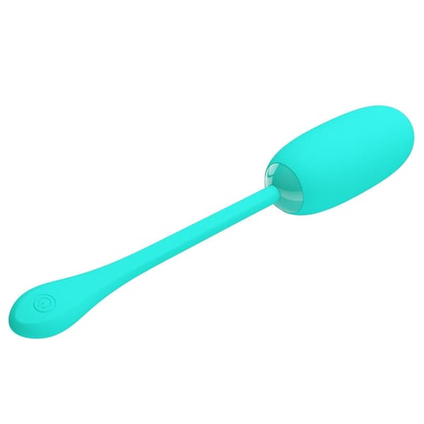 Pretty Love - Julius Vanntett-Oppladbart Vibrerende Egg Aqua Green
