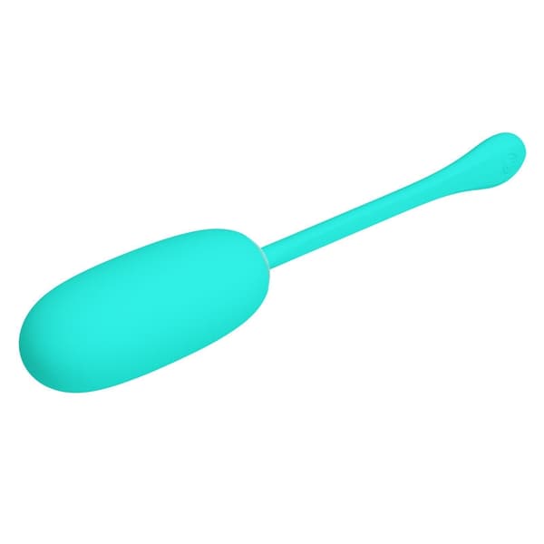 Pretty Love - Julius Vanntett-Oppladbart Vibrerende Egg Aqua Green