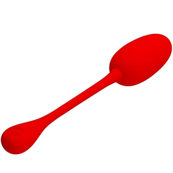 Pretty Love - Knucker Red oppladbart vibrerende egg