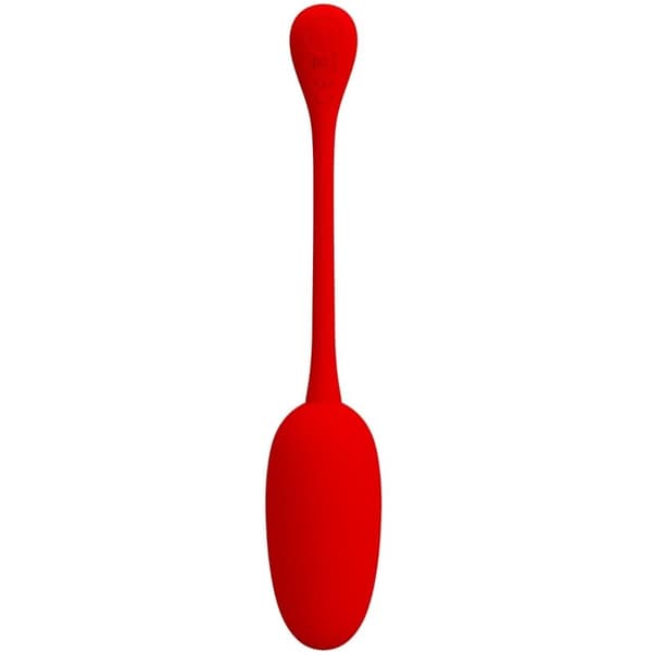 Pretty Love - Knucker Red oppladbart vibrerende egg
