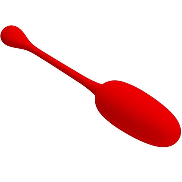 Pretty Love - Knucker Red oppladbart vibrerende egg