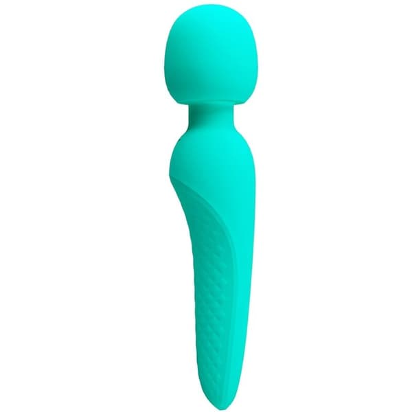 Pretty Love - Meredith Massager 12 vibrationslägen Aqua Green