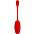 Miniatyrbilde 1 av 10: Pretty Love - Kirk Rechargeable Vibrating Egg Red