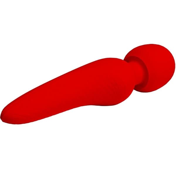 Pretty Love - Meredith Massager 12 värinätilaa punainen