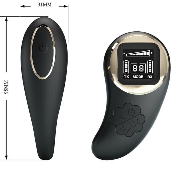 Pretty Love - Nathan Double Pleasure Vibrator -kaukosäädin