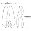 Miniatyrbild 7 av 8: Shunga - Aiko Intimate Massager Fuchsia