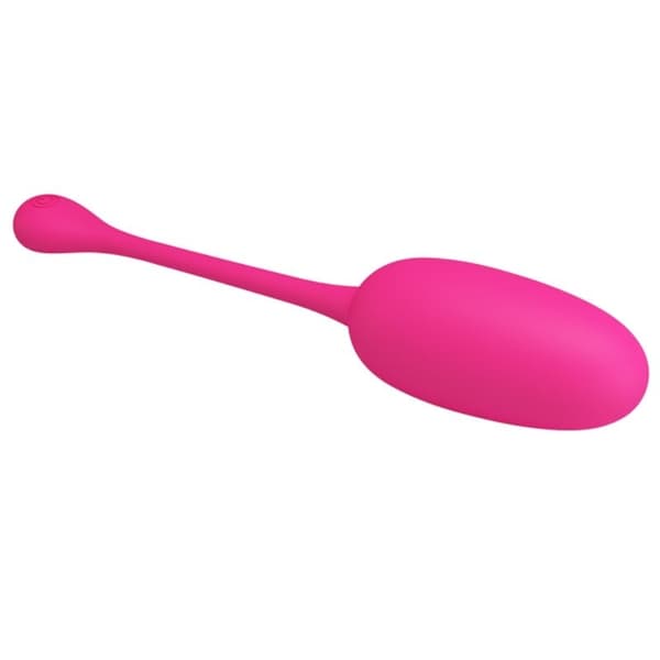 Pretty Love - Knucker Pink oppladbart vibrerende egg