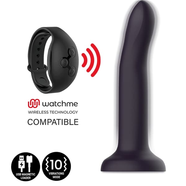 Mythology Duman Mystic Dildo S - Vibrator Watchme Trådløs teknologi kompatibel