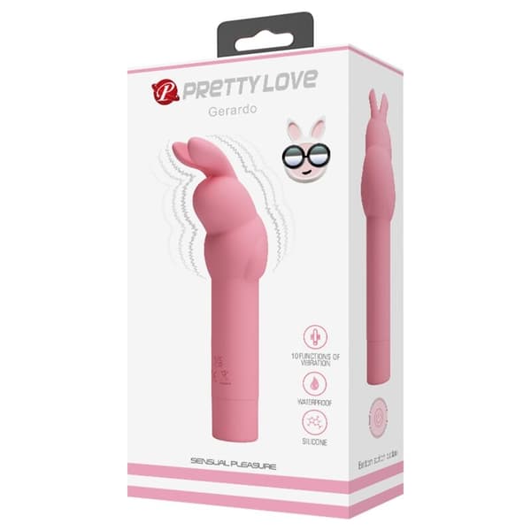 Pretty Love - Gerardo Pink Rabbit Silikonvibrator