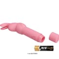 Miniatyrbild 4 av 8: Pretty Love - Gerardo Pink Rabbit Silikonvibrator