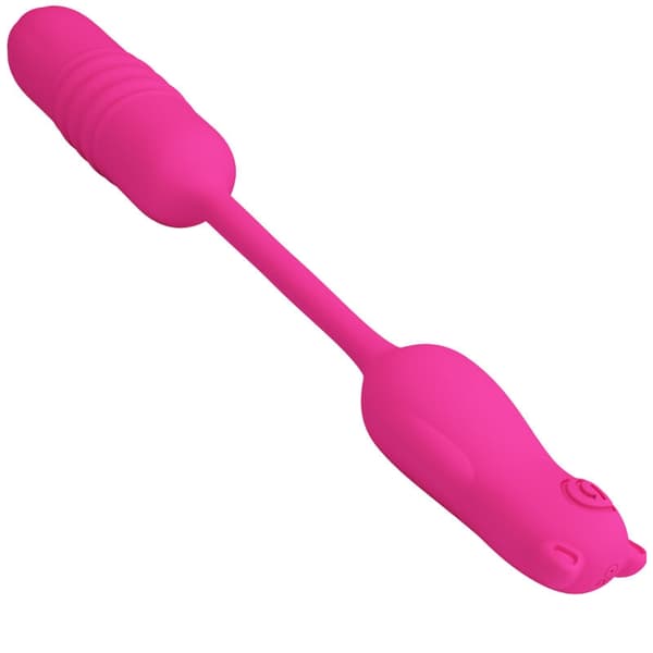 Pretty Love - Nobikuma Pink Silicone Vibrating Bullet