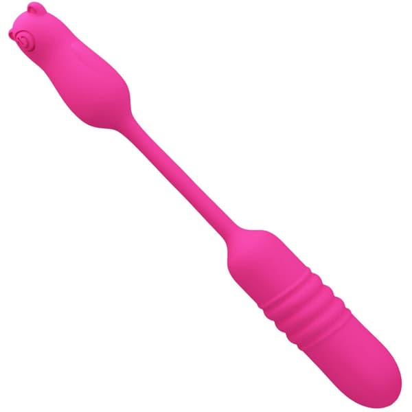 Pretty Love - Nobikuma Pink Silicone Vibrating Bullet