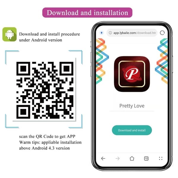 Pretty Love - Jefferson App -ohjattu anaalipistoke, violetti