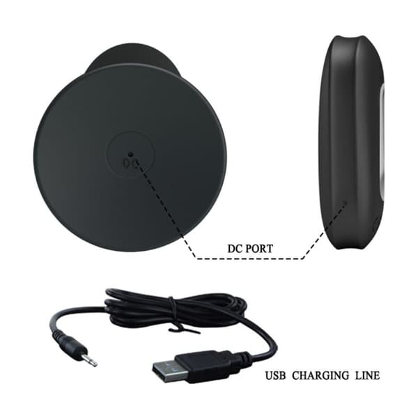 Mr Play - Anal Plug Vibration Black -kaukosäätimellä
