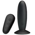 Pikkukuva 1 / 9: Mr Play - Anal Plug Vibration Black -kaukosäätimellä