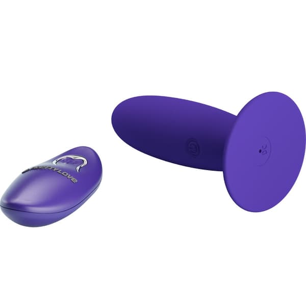 Pretty Love - Youth Plug Anal Vibrator Fjernkontroll Violet