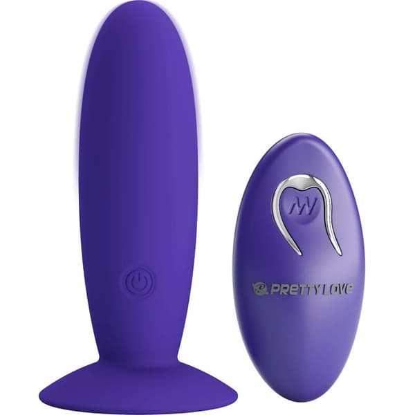 Pretty Love - Youth Plug Anal Vibrator Fjernkontroll Violet