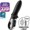 Pikkukuva 1 / 5: Satisfyer - Hot Passion Anal Vibrator App musta