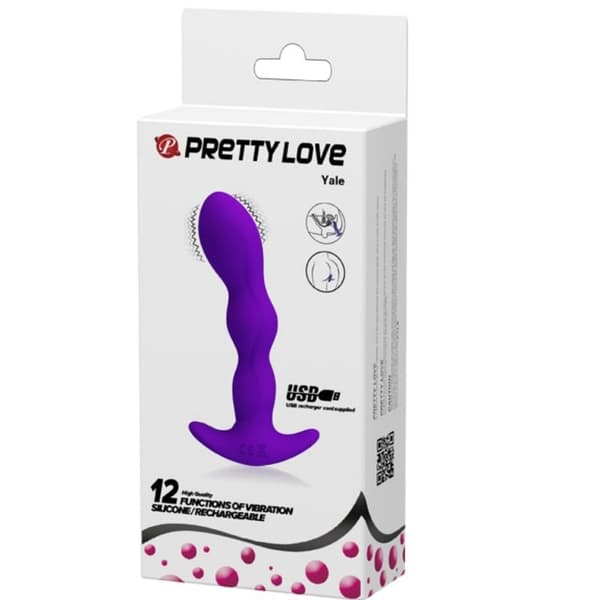 Pretty Love - Anal Massager 12 lila värinätilaa