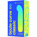 Miniatyrbild 5 av 6: B Swish - Bcute Curve Infinite Classic Rechargeable Vibrator Blue Silicone