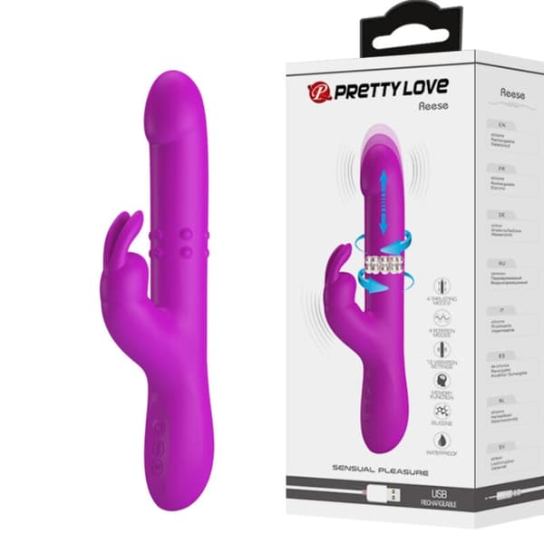 Pretty Love - Reese Vibrator med lilla rotation