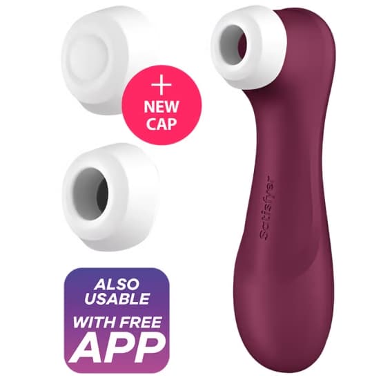 Satisfyer - Pro 2 Generaciã“N 3 Wine Red Bluetooth & App