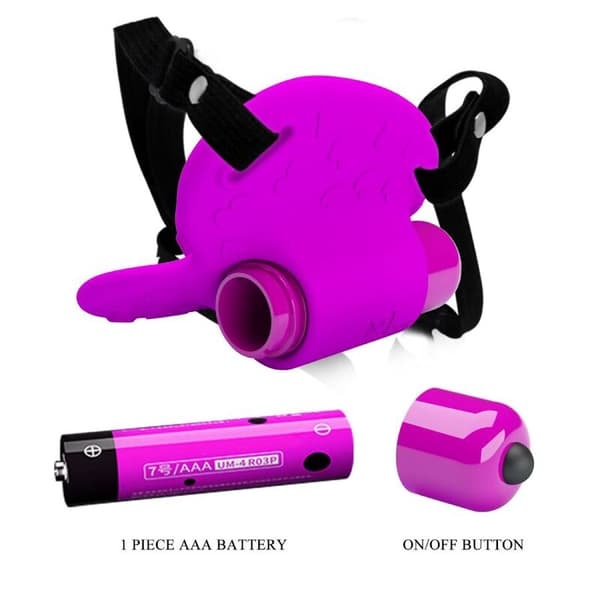 Pretty Love - Heartbeat Clitoris Massager 10 vibrasjonsmoduser Lilla